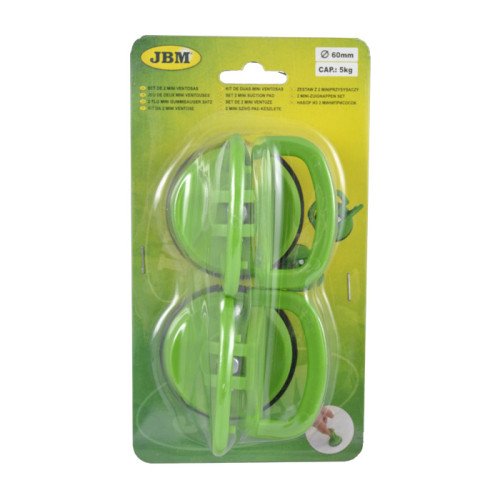 Set Mini Ventuze Geam JBM Mini Suction Pad, 60mm