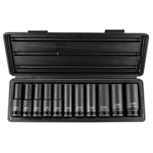 Set Tubulare Impact 1/2 JBM Hexagonal Impact Sockets, 11 buc
