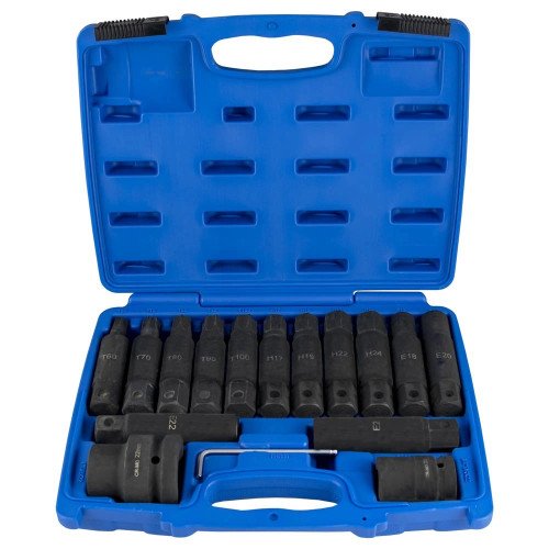 Trusa Tubulare de Impact JBM Impact Socket, 16 buc