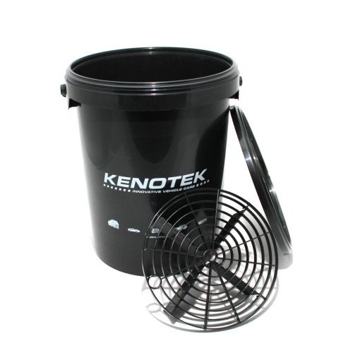 Set Galeata Spalare Auto cu Sita si Capac Kenotek, 20L