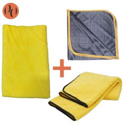 Prosop Auto si Lavete Microfibra Set speckLESS Dry and Shine