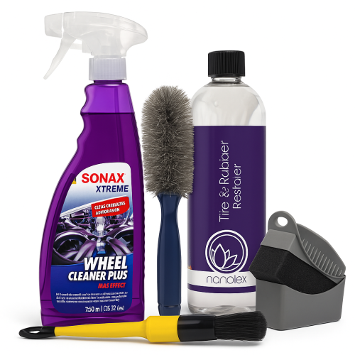 Set Curatare Jante si Intretinere Anvelope Pro Detailing Wheel Spa Set Curatare Jante si Intretinere Anvelope Pro Detailing Wheel Spa