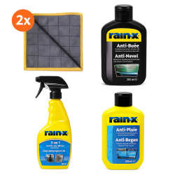 Set Curatare si Tratament Hidrofob Geamuri Pro Detailing Road Vision