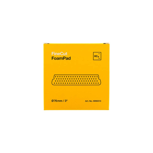 Burete Mediu Abraziv Koch Chemie Fine Cut Foam Pad, Yellow, 76mm