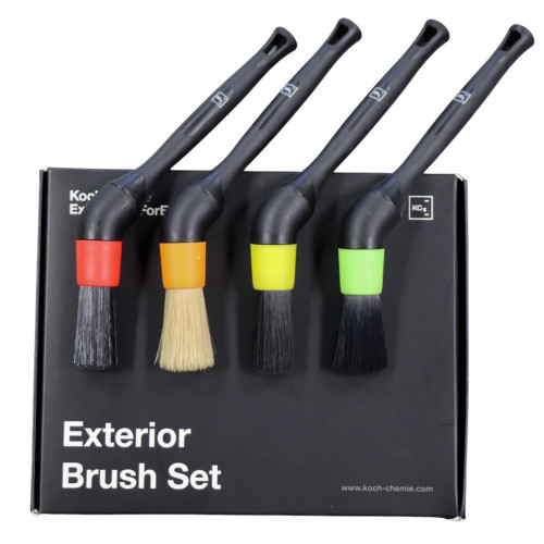 Pensule Detailing Koch Chemie Exterior Brush Set, 4 buc Pensule Detailing Koch Chemie Exterior Brush Set, 4 buc