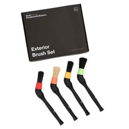 Pensule Detailing Koch Chemie Exterior Brush Set, 4 buc Pensule Detailing Koch Chemie Exterior Brush Set, 4 buc