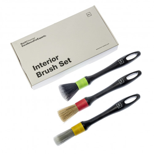 Set Pensule Detailing Interior Koch Chemie, 3 buc Set Pensule Detailing Interior Koch Chemie, 3 buc