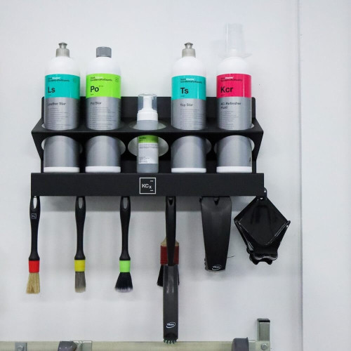 Suport Metalic pentru Sticle si Pensule Koch Chemie Bottle and Brush Holder