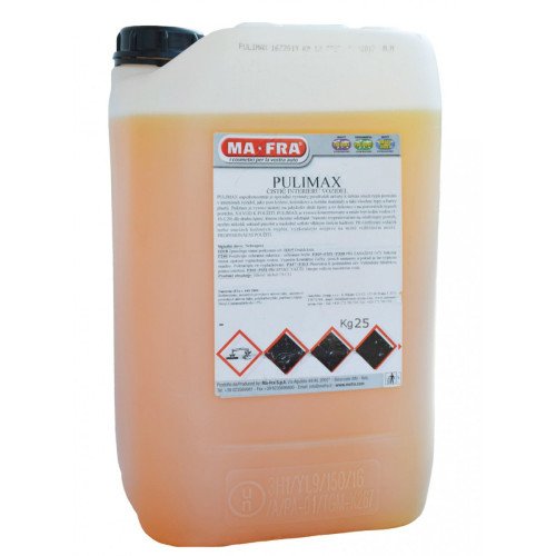 Solutie Concentrata Curatare Interior Auto Ma-Fra Pulimax, 25 kg Solutie Concentrata Curatare Interior Auto Ma-Fra Pulimax, 25 kg