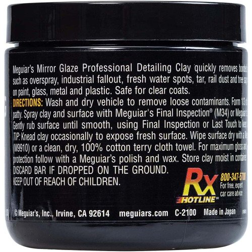 Argila Decontaminare Abraziva Meguiar's Aggressive Clay, 200g