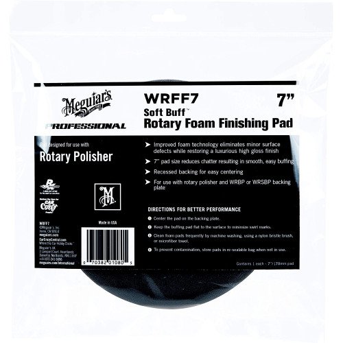 Burete Fin Polish Meguiars Rotary Foam Finishing Pad, 178mm
