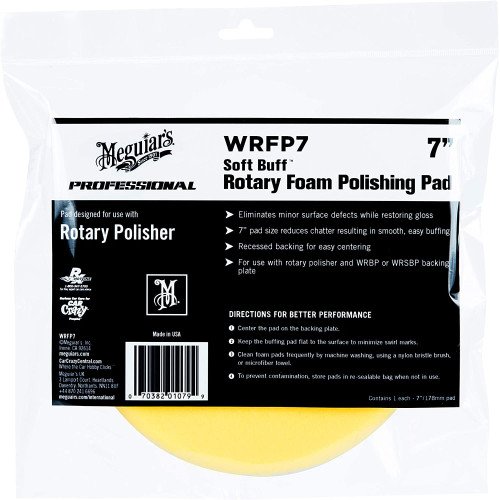 Burete Mediu Polish Meguiars Rotary Foam Polishing Pad, 178mm Burete Mediu Polish Meguiars Rotary Foam Polishing Pad, 178mm