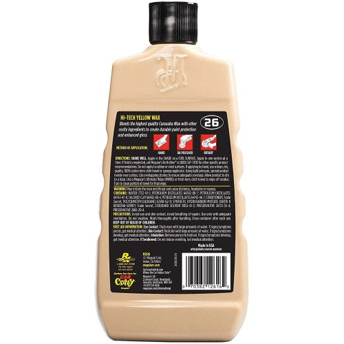 Ceara Auto Meguiar's Hi-Tech Yellow Wax 26, 473ml
