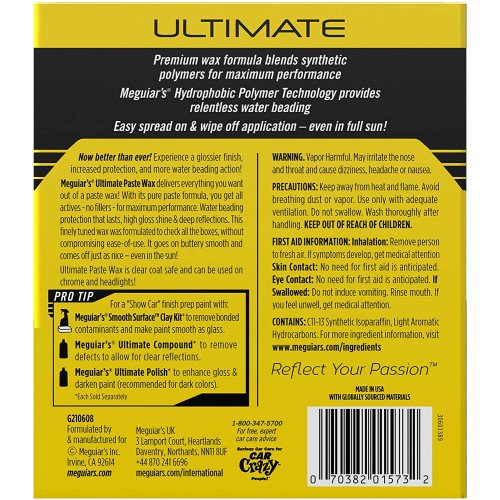 Ceara Auto Solida Meguiars Ultimate Paste Wax, 226g Ceara Auto Solida Meguiars Ultimate Paste Wax, 226g