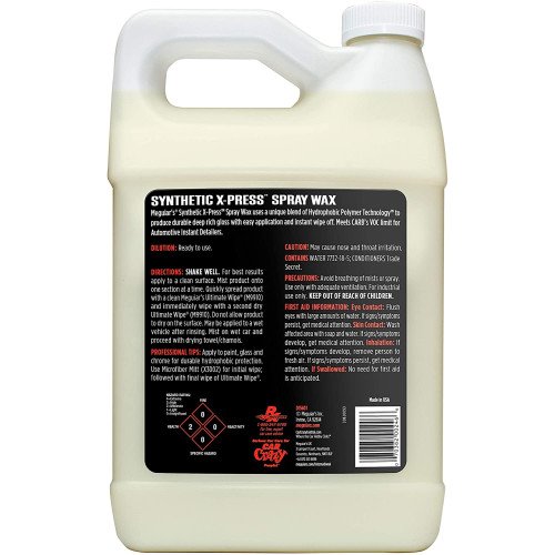 Ceara Lichida Meguiars Synthetic X-Press Spray Wax, 3.78L