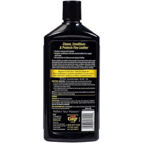 Crema Intretinere Piele Meguiars Gold Class Rich Leather Cleaner-Conditioner-Protectant, 414ml Crema Intretinere Piele Meguiars Gold Class Rich Leather Cleaner-Conditioner-Protectant, 414ml