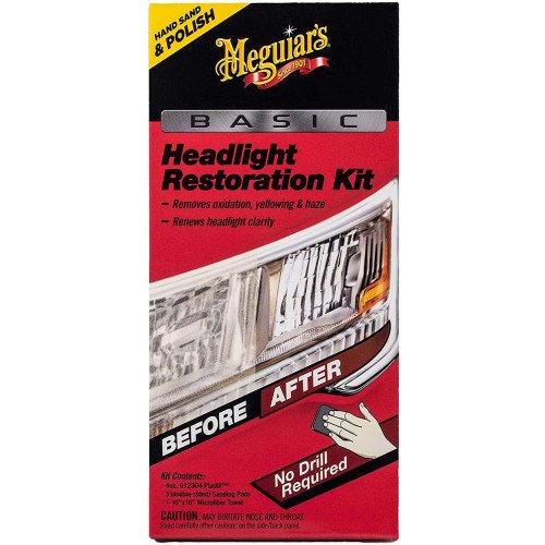Kit Polish Faruri Meguiars Basic Headlight Restoration Kit