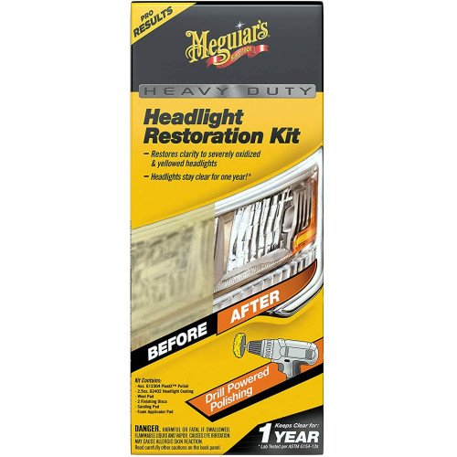 Kit Polish Faruri Meguiars Heavy Duty Headlight Restoration Kit