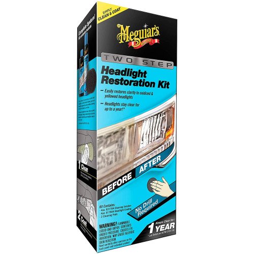 Kit Restaurare Faruri Meguiars Two Step Headlight Restoration Kit