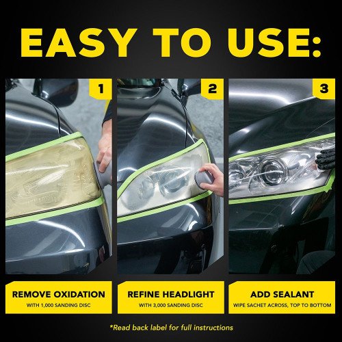 Kit Restaurare Faruri Meguiar's Ultimate Headlight Restoration Kit Restaurare Faruri Meguiar's Ultimate Headlight Restoration