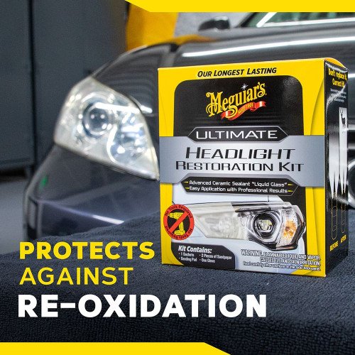 Kit Restaurare Faruri Meguiar's Ultimate Headlight Restoration Kit Restaurare Faruri Meguiar's Ultimate Headlight Restoration