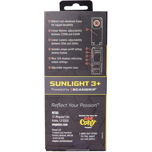 Lampa Control Meguiars Sunlight 3 Plus