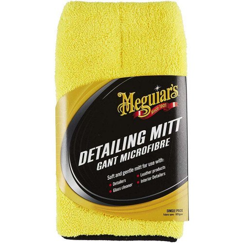 Manusa Microfibre Meguiars Detailing Mitt Gant Microfibre