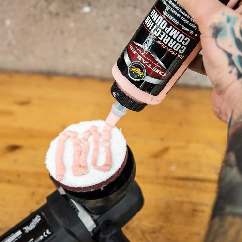 Pad Microfibre Polish Abraziv Meguiars DA Microfiber Cutting Pad, 86mm