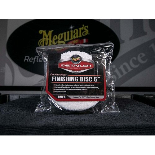 Pad Microfibre Polish Abraziv Meguiar's DA Microfiber Finishing Disc, 140mm
