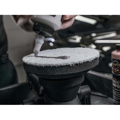 Pad Microfibre Polish Abraziv Meguiar's DA Microfiber Finishing Disc, 140mm