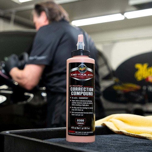 Pasta Polish Abraziva Meguiar's DA Microfiber Correction Compound D300, 473ml Pasta Polish Abraziva Meguiar's DA Microfiber Correction Compound D300, 473ml