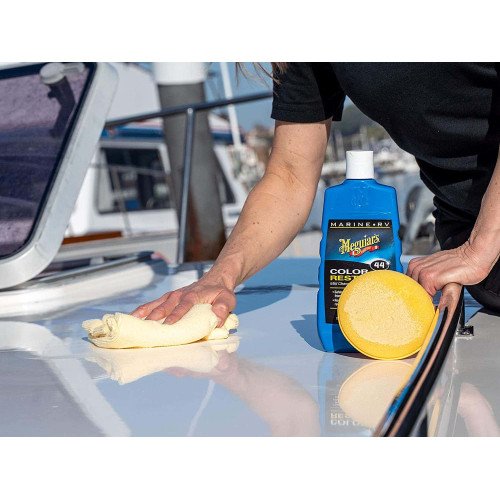 Pasta Polish Ambarcatiuni Meguiars M44 Color Restorer, 476ml Pasta Polish Ambarcatiuni Meguiars M44 Color Restorer, 476ml
