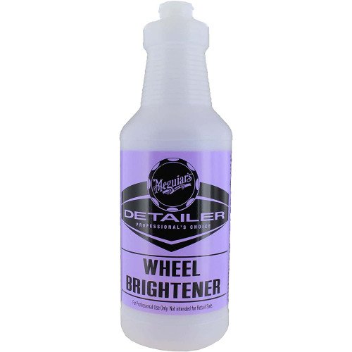 Recipient Plastic Meguiar's Wheel Brightener Bottle, 946ml
