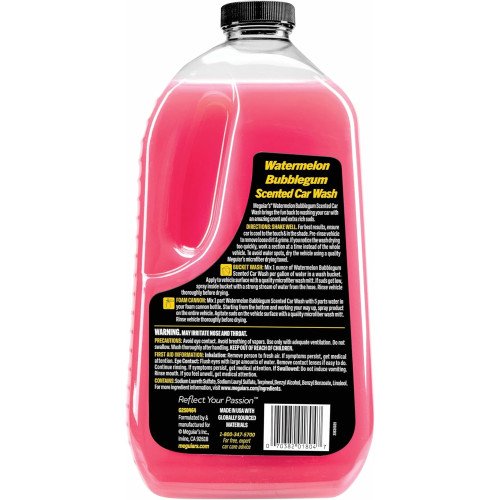 Sampon Auto Meguiar's Scented Car Wash Watermelon Bubblegum, 1.89L Sampon Auto Meguiar's Scented Car Wash Watermelon Bubblegum, 1.89L
