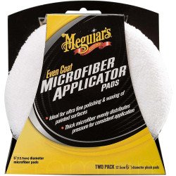 Set Aplicatoare Microfibra Meguiar's Even Coat Microfiber Applicator Pads, 2 buc