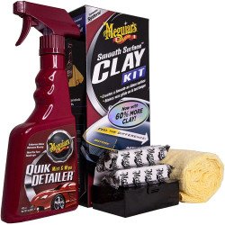 Set Decontaminare Vopsea Meguiar's Smooth Surface Clay Kit