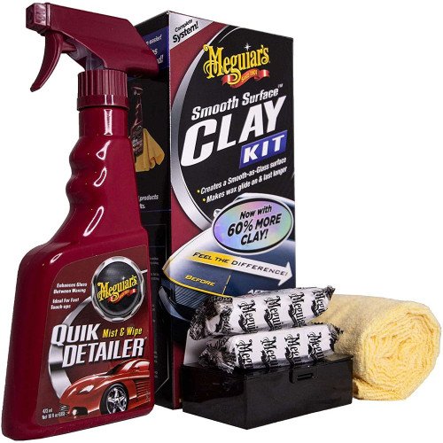 Set Decontaminare Vopsea Meguiar's Smooth Surface Clay Kit Set Decontaminare Vopsea Meguiar's Smooth Surface Clay Kit