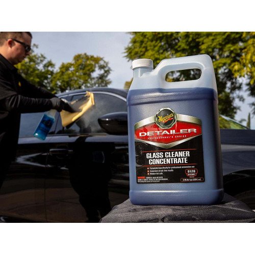 Solutie Curatare Geamuri Meguiar's Glass Cleaner Concentrate D120, 3.79L