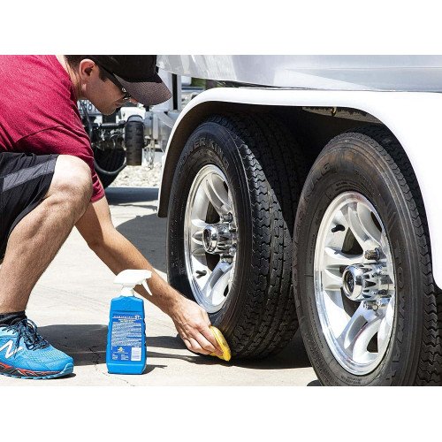 Solutie Curatare Vinil si Cauciuc Meguiar's Marine Vinyl and Rubber Cleaner and Protectant, 473ml
