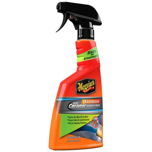 Solutie Curatare si Ceruire fara Apa Meguiar's Hybrid Ceramic Waterless Wash and Wax, 768ml