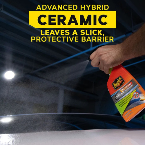Solutie Curatare si Ceruire fara Apa Meguiar's Hybrid Ceramic Waterless Wash and Wax, 768ml