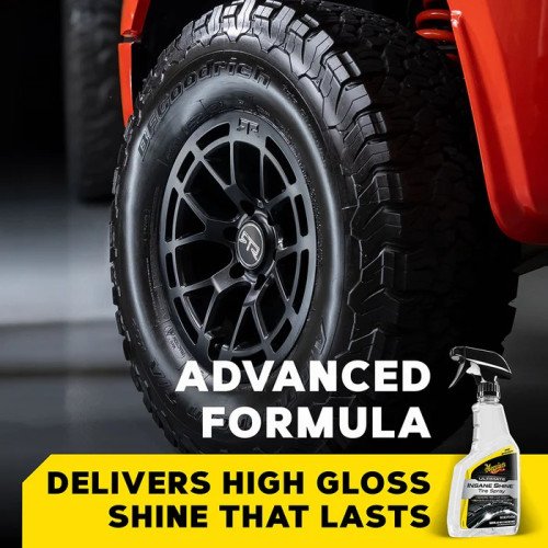 Solutie Curatat Anvelope Meguiar's Ultimate Insane Shine Tire Spray, 473ml Solutie Curatat Anvelope Meguiar's Ultimate Insane Shine Tire Spray, 473ml
