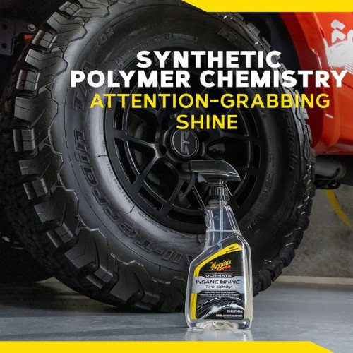 Solutie Curatat Anvelope Meguiar's Ultimate Insane Shine Tire Spray, 473ml Solutie Curatat Anvelope Meguiar's Ultimate Insane Shine Tire Spray, 473ml