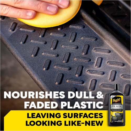 Dressing Plastice Exterioare Meguiar's Ultimate Black Plastic Restorer, 473ml Dressing Plastice Exterioare Meguiar's Ultimate Black Plastic Restorer, 473ml