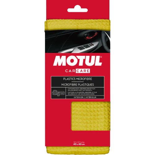 Laveta Microfibre Motul Car Care Plastics Microfiber, 40 x 40cm Laveta Microfibre Motul Car Care Plastics Microfiber, 40 x 40cm