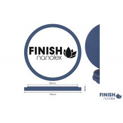 Burete Polish Fin Nanolex Polishing Pad Finish, 170x13x150mm