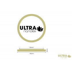 Burete Polish Super Abraziv Nanolex Ultra Cut Pad, 145x13x125mm