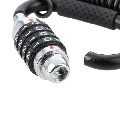 Cablu Antifurt Casca Moto Oxford LidLock, Negru Cablu Antifurt Casca Moto Oxford LidLock, Negru