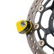 Lacat Antifurt Blocare Disc Moto Oxford Micro XA5 Alarm Disc, Negru - Galben