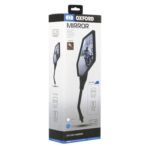 Oglinda Moto Oxford Mirror Diamond, Dreapta Oglinda Moto Oxford Mirror Diamond, Dreapta